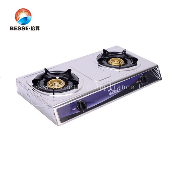 KITCHENWARE, Gas Stove With Double Burners, Durable In Use
