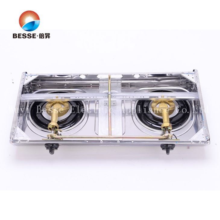 KITCHENWARE, Gas Stove With Double Burners, Durable In Use