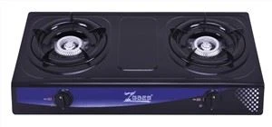 سیاہ نان اسٹک پینل گیس کا چولہا (ZG-2050B)